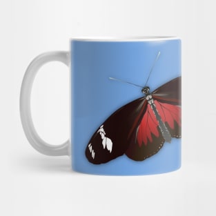 Heliconius doris or doris long wing butterfly Mug